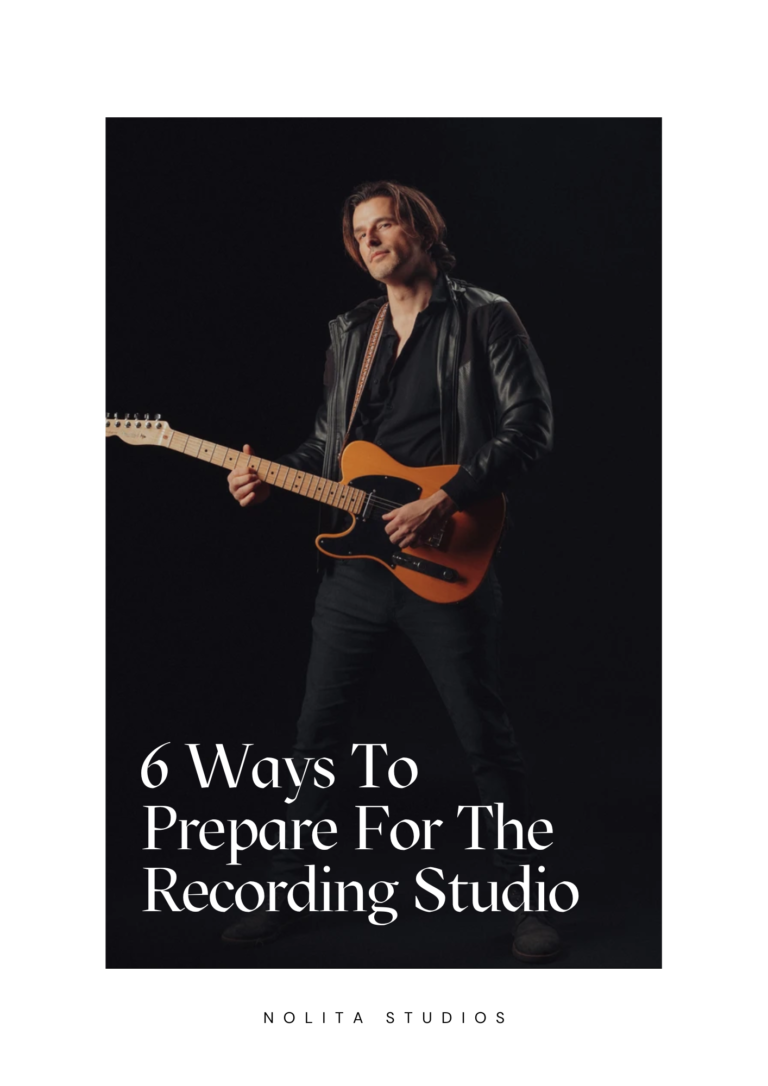 6 Ways To Prepare For The Recording Studio
